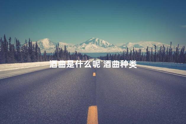 酒曲是什么呢 酒曲种类